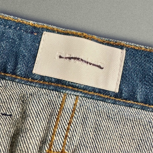NWOT FRAME Denim ‘Le Italien True Straight Leg Jeans’ in “Vintage Blue” Size 23 - Picture 4 of 16